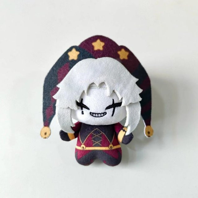 Yiran toy Harlekin Pierrot Charakter Plüschtier, 10cm, ab 14 Jahren - Bild 1