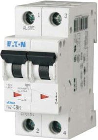 Eaton Leitungsschutzschalter FAZ-C16/2 MCB 2-polig 16A Charakteristik C in Weiß - Bild 1