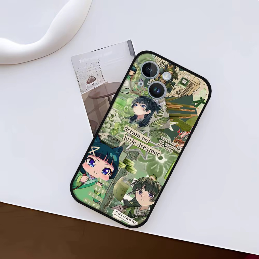 M-Mao-mao Handyhülle in Schwarz passend für Apple iPhone 17, 16, 15, 14, 13, 11 Pro Max, Plus, X, XR, XS Max und 13 Mini - Bild 4
