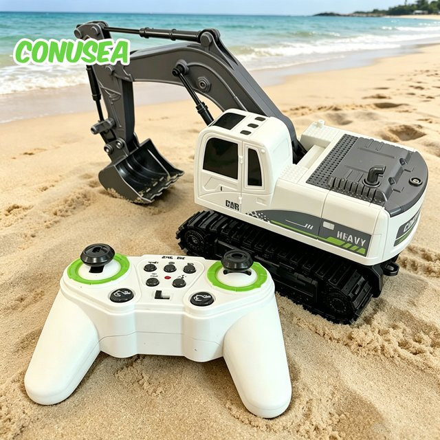 CONUSEA RC-Truck Bagger Muldenkipper, ferngesteuertes Auto, 1:24 - Bild 1