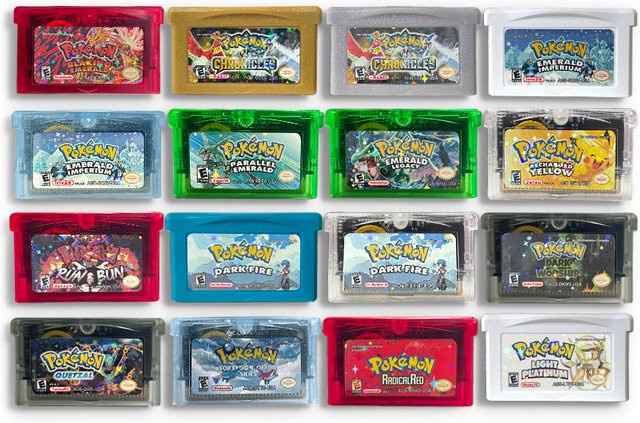 Pokémon Blazing Emerald GS Chronicles Elysium Emerald Imperium Emerald Legacy GBA Spielmodul für Game Boy Advance in Englisch - Bild 1