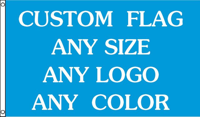 Aerlxemrbrae Werbeflagge aus Polyester für Indoor und Outdoor, rechteckiges Design, Breite: 91,44 cm, Höhe: 152,4 cm - Bild 1