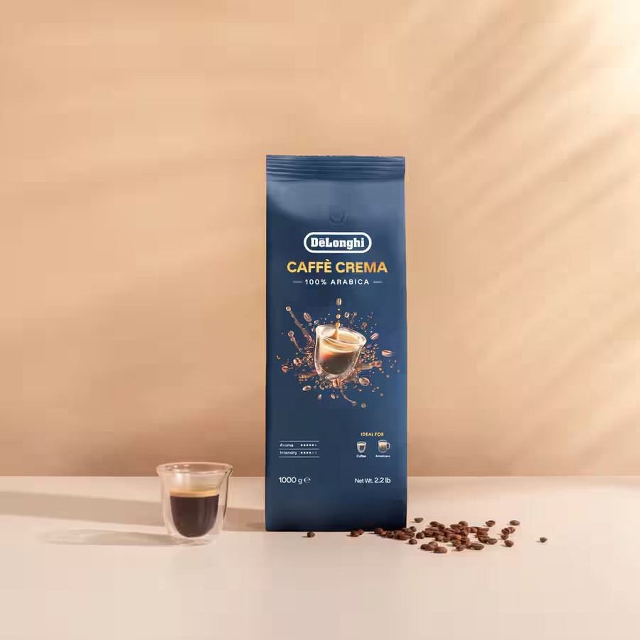 De'Longhi Caffè Crema, helle Röstung, Kaffeebohnen, 1000,0 g - Bild 2