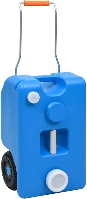 vidaXL Camping-Wassertank mit Rollen, 25 l, Blau, 30131 - Bild 1