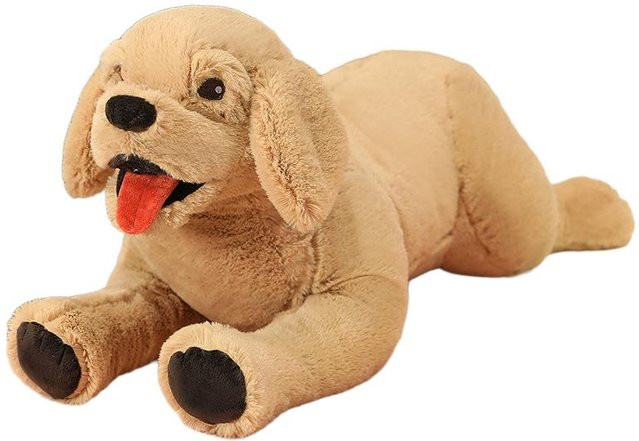 Yiran Health & Beauty Brauner Labrador Hund Plüschtier, 70cm - Bild 1