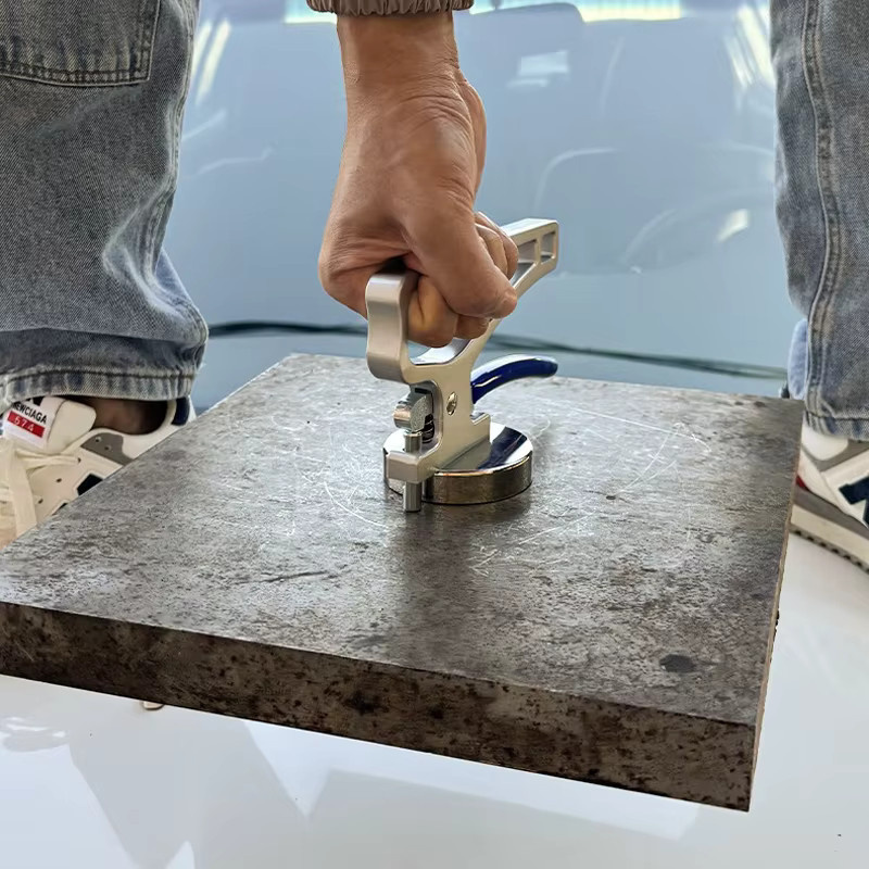 LUOZHIRAN Magnetischer Heber für Stahl und Laser-Schneidmaterial mit 30 kg oder 60 kg Tragkraft - Bild 3