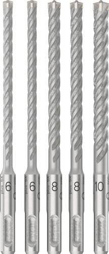 Bosch SDS Hammerbohrer-Set mit Carbide-Spitze in Silber, Durchmesser: 6,0 mm, 8,0 mm und 10,0 mm - Bild 1