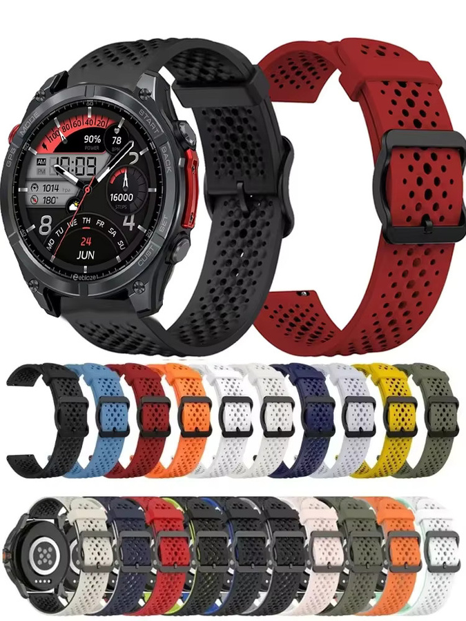 Zeblaze Armband Silikon, 22 mm - Bild 4
