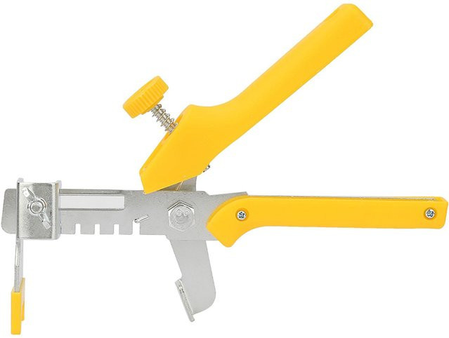 Fishine Handbodenzange Fliesenverlegewerkzeug und Fliesenpositionierer in Gelb aus Kunststoff - Bild 1