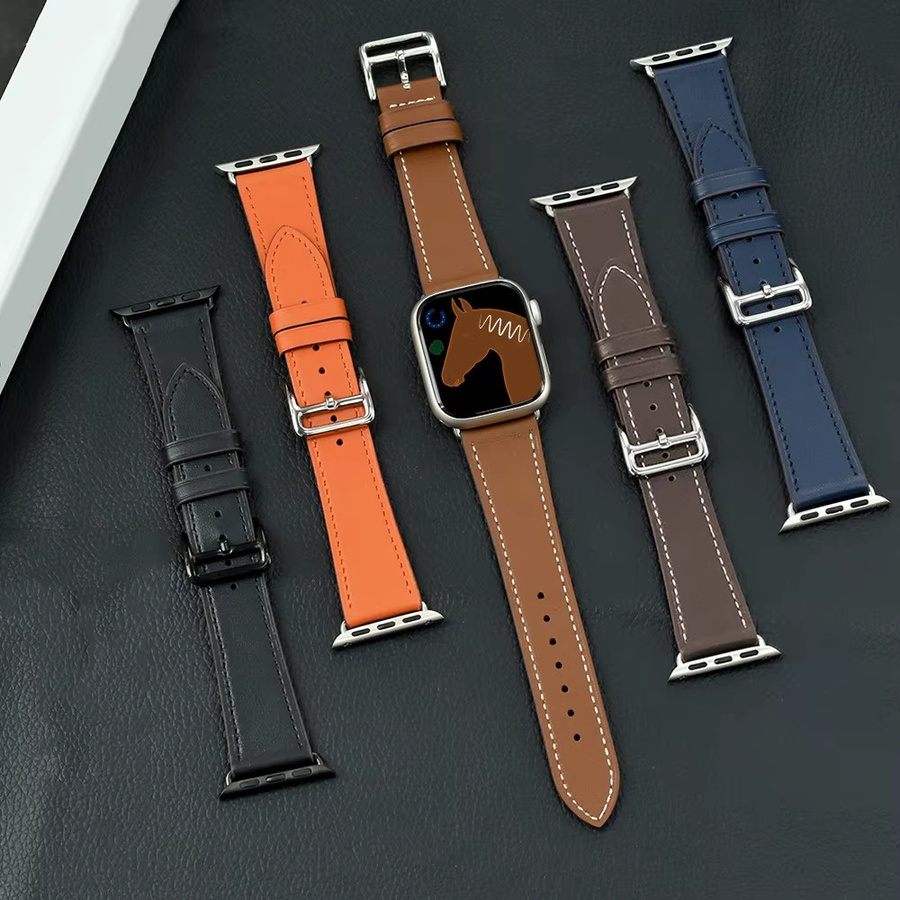 Lederarmband für Apple Watch, Leder, Unisex - Bild 1