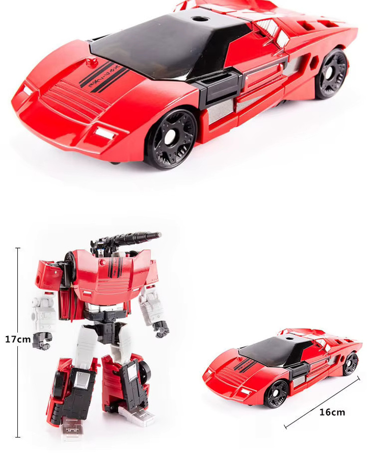 AOYI Transformers Sideswipe, Transformations-Spielzeugroboter, Actionfigur - Bild 3