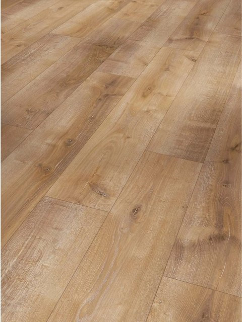 Parador Basic 400 Laminat Eiche Monterey wasserfest braun weiß B: 19,4 cm, T: 128,5 cm, H: 0,8 cm - Bild 1