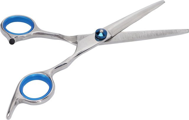 Koogeelife Friseurschere Edelstahl, Grau, Herren - Bild 1