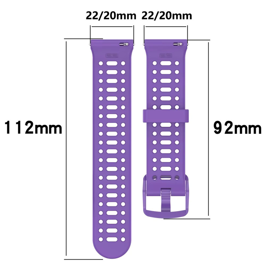 Huawei Uhrenarmband Silikon, 20mm 22mm, Multicolor - Bild 5