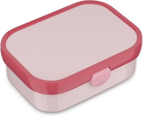 Mepal Campus Brotdose mit Bento-Einsatz, Gabel und Trennfächern in Pink - Bild 1