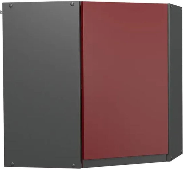 Vicco Eckhängeschrank R-Line J-Shape Küchenschrank in Anthrazit und Rot, Breite: 57 cm - Bild 2