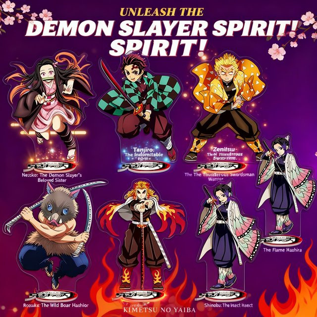 Bandai Demon Slayer Acryl-Ständer, Displayfigur, 16cm - Bild 1