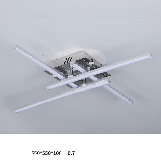 JR-Studio Deckenleuchte Minima im modernen Nordic-Design mit integriertem warmweißem LED-Licht, weiß - Bild 1
