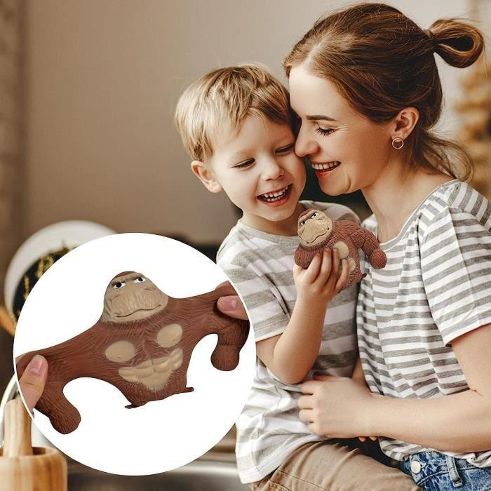 LG-EXPRO Orang-Utan Spielzeug aus TPR-Gummi elastisch für Erwachsene - Bild 2