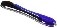 Kensington Duo Gel Wristrest Wave Tastatur-Handgelenkauflage Schwarz Blau - Bild 1