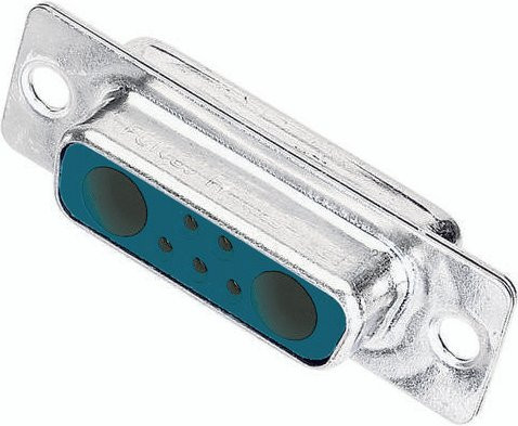 HARTING Steckverbinder 09 69 201 7072 09692017072 mit 7 Polen und Lötkelch in Silber - Bild 1