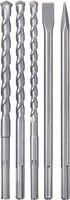 Einhell SDS-Max Bohr- und Meißel-Set, 5-teilig, Farbe: Silber - Bild 1