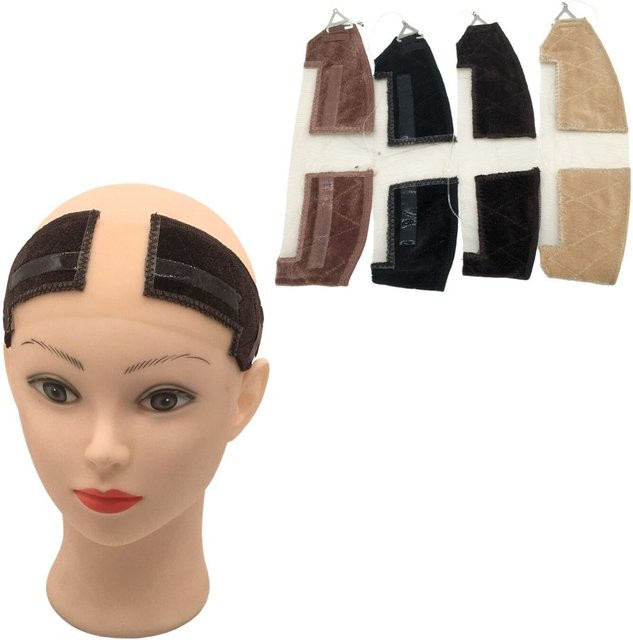 Samt-Stirnband mit Silikon und verstellbarem Angelschnur-Stirnband, Unisex - Bild 1