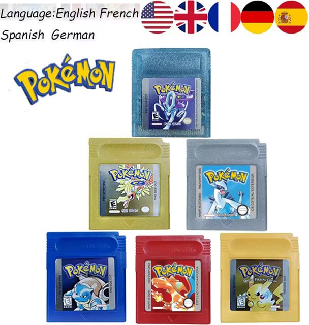 TAKARA TOMY Pokémon Spielkarte, Rot, Blau, Grün, Gelb, Kunststoff - Bild 1