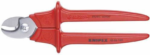 Knipex Kabelschere 0303412 in Rot aus Edelstahl für 16 mm und 70 mm² - Bild 1