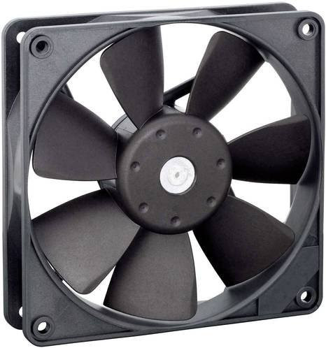 EBM Papst Axiallüfter 4412FM 12 V/DC 137 m³/h Schwarz B/T/H: 119 x 119 x 25,4 mm - Bild 1