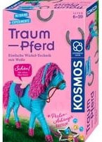 Kosmos Bastelset Traumpferd mit Wolle und Filz in Türkis, Pink und Bunt - Bild 1