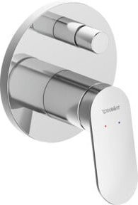 Duravit Fertigmontageset Wave UP-WA.-EHM in Silber - Bild 1