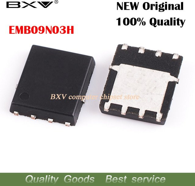 5 Stück EMB09N03H MOSFET QFN-8 in Schwarz - Bild 1