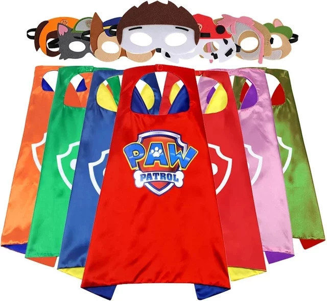 TAKARA TOMY Paw Patrol Cosplay Spielzeug Maske Umhang Cape, Set / Bundle - Bild 1