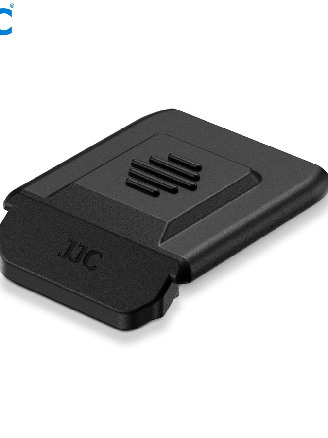 JJC Blitzschuhabdeckung Schwarz für Canon R50, R5II, R6 Mark III, R10, R8, R7, R5C, R3, R1 und PowerShot V1 als Ersatz für ER-SC2 - Bild 6