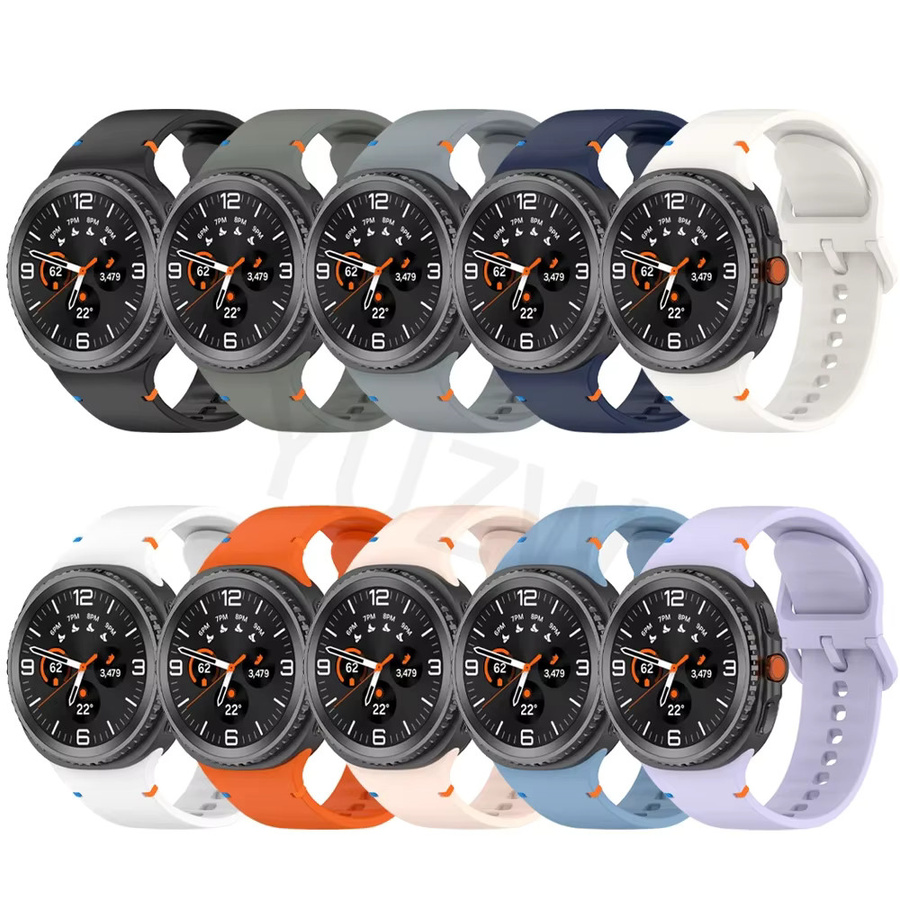SNQP Uhrenarmband Silikon, Samsung Galaxy Watch 8 Classic, Unisex - Bild 3