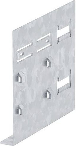 OBO Bettermann Montagezubehör in Silber, B: 17,0 cm, H: 7,0 cm - Bild 1