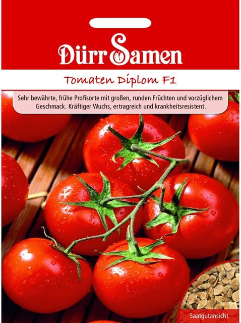 Dürr Tomaten Diplom F1 Saatgut - Bild 1
