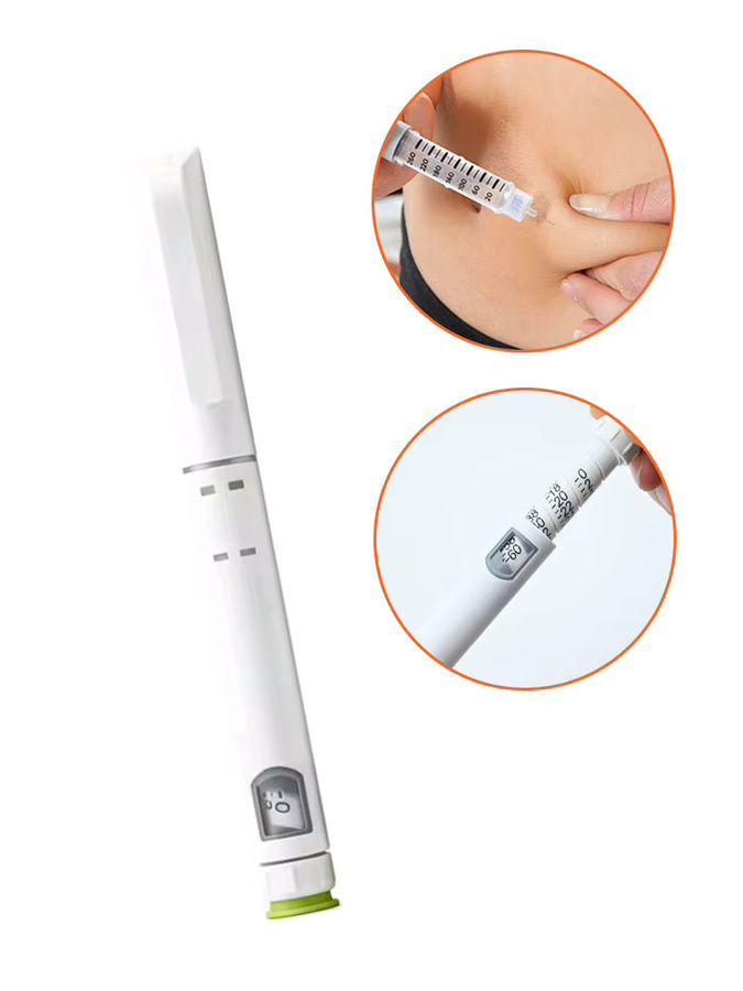 HDRSMTMED Magic Pen Sets, Einweg-Sterile Insulin-Injektionspens, 60U, 3ml Kartuschen, 32G 4mm Stiftspitze - Bild 1