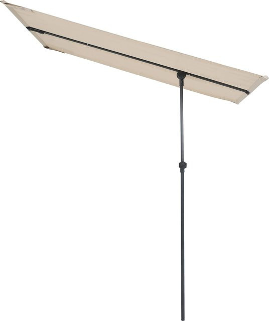 Sunwest Balkonsichtschutz aus Polyester-Gewebe in Beige mit Stahlgestell, B/H: 130 x 180 cm - Bild 1