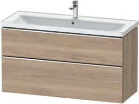 Duravit Waschtischunterschrank D-Neo in Braun Matt, B/T/H: 118,4 x 45,2 x 62,5 cm - Bild 1