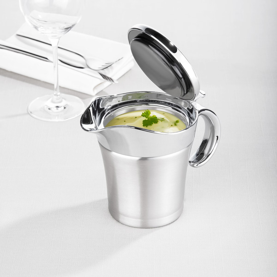 Genialo Thermo-Sauciere Galant in Silber, 400 ml - Bild 2