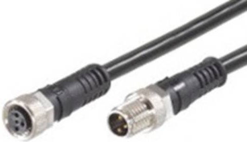 Molex Sensor-Aktor-Steckverbinder 1200868653 konfektioniert in Schwarz - Bild 1