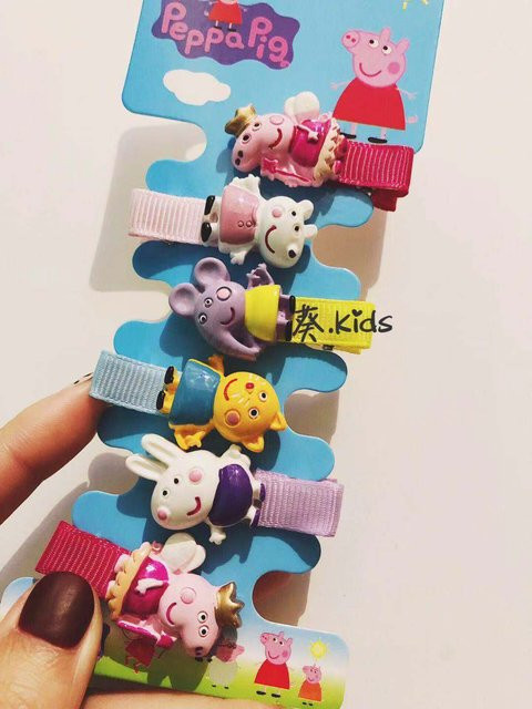 Hasbro Peppa Pig Haarspange, Haargummi, Haar-Accessoire - Bild 1