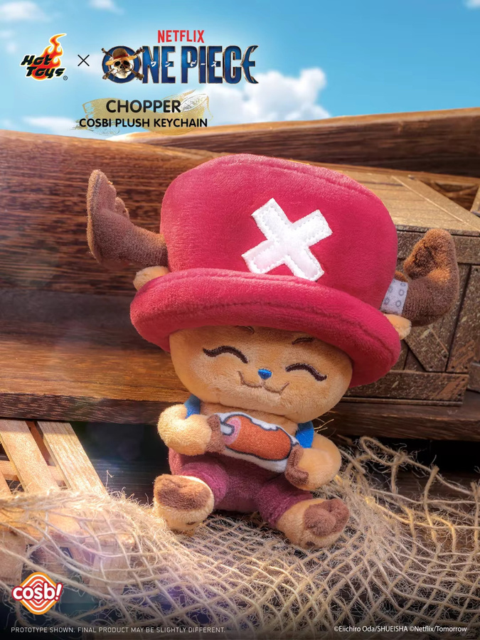 Hot Toys One Piece Chopper Cosbi, Plüschpuppe, Blind Box Anhänger - Bild 4