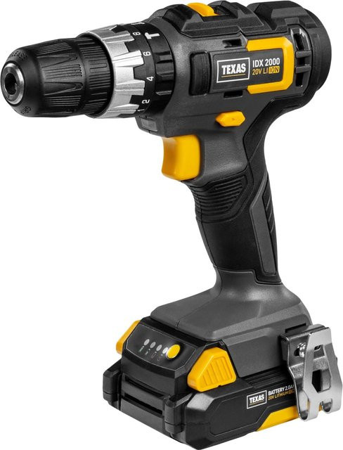 Texas 20V Akku-Schlagbohrmaschine IDX2000 in Schwarz - Bild 1