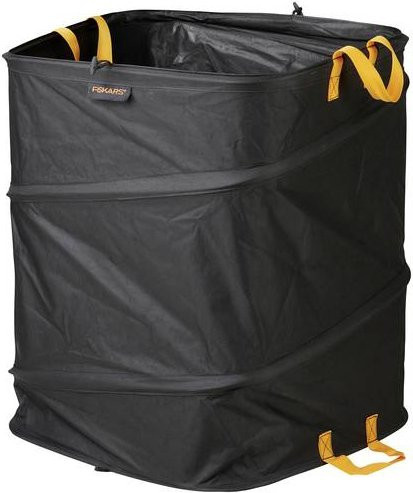 Fiskars Ergo Pop-Up Gartensack, 219 l, schwarz/orange - Bild 1
