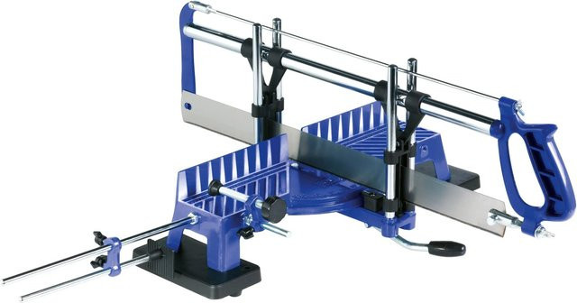 LUX-TOOLS Tischgehrungssäge in Blau mit 550 mm Schnittbreite - Bild 1