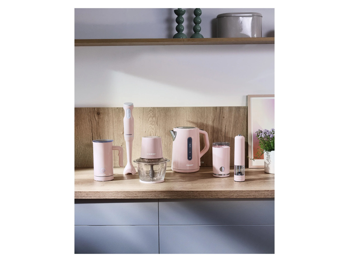 SILVERCREST® Elektrische Salz- und Pfeffermühle aus Keramik und Kunststoff in Pink - Bild 2
