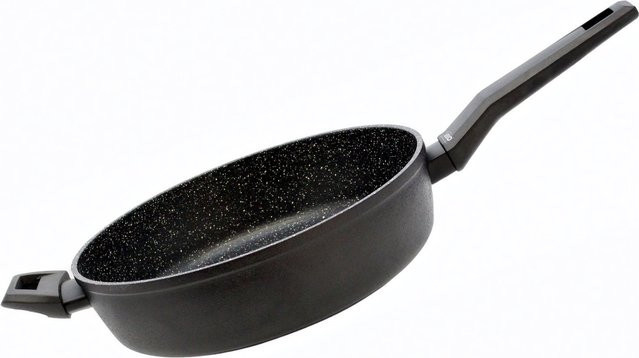 ELO Hochrandpfanne Granit Solution mit Zusatzgriff, Schwarz, Durchmesser: 28 cm - Bild 1